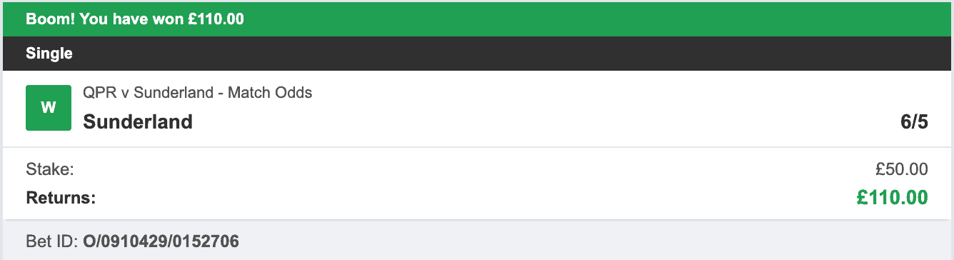 Championship Tipster - Winner 2 - 2023-09-18