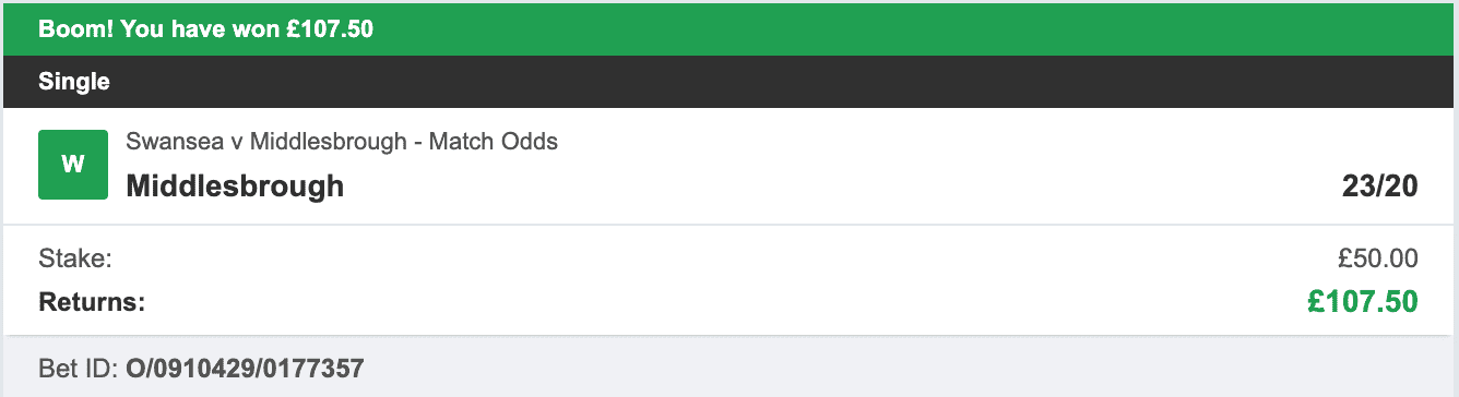 Championship Tipster - Winner 2 - 2023-12-16